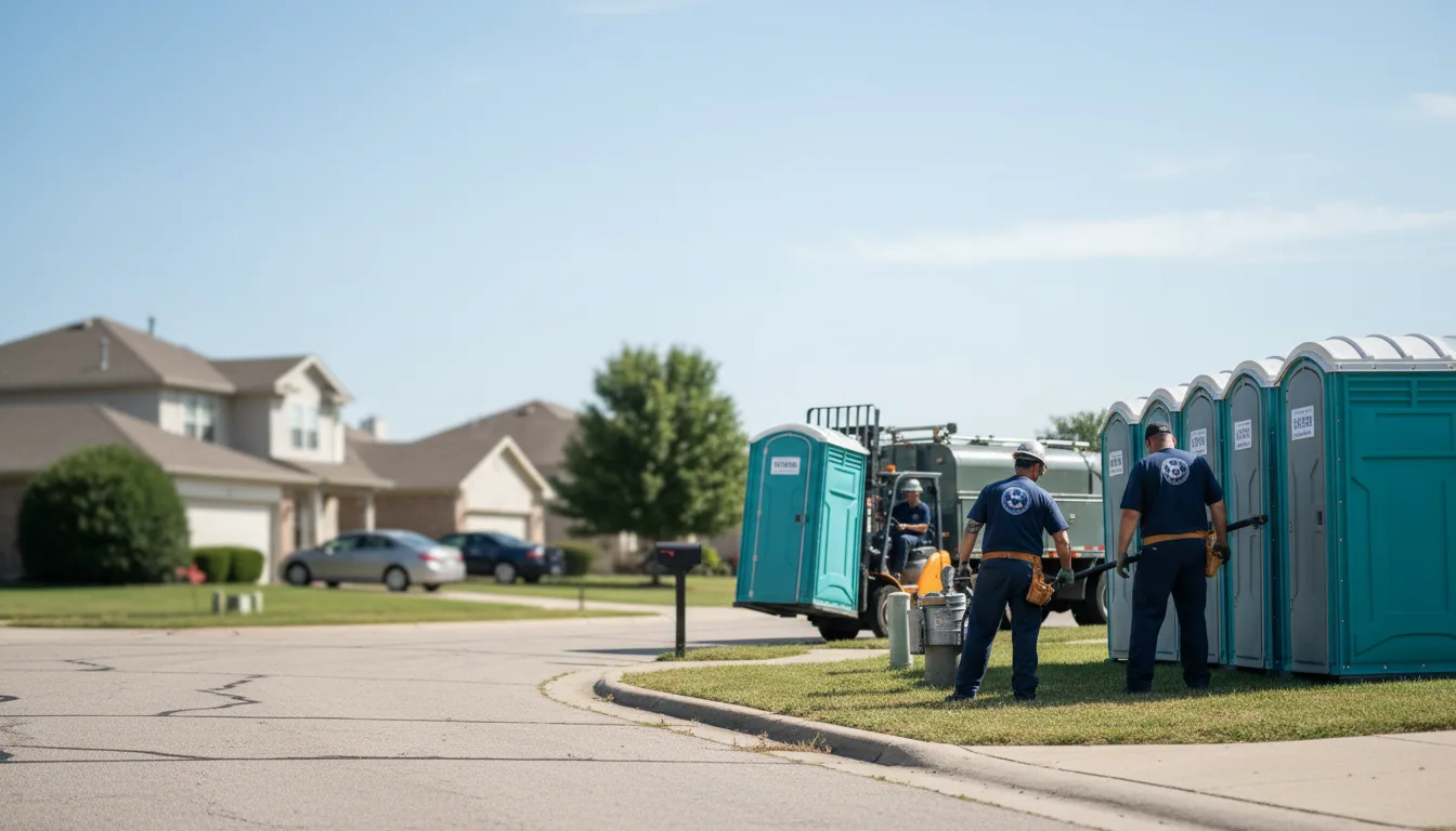 Porta Potty Rental in Coralville, IA near me